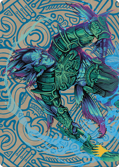 Hakbal of the Surging Soul // Hakbal of the Surging Soul (ALCI-074) (Borderless) [The Lost Caverns of Ixalan Art Series] Foil
