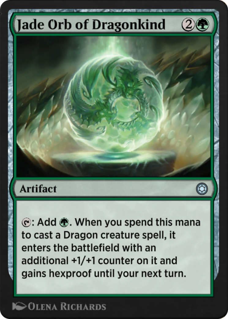 Jade Orb of Dragonkind (HBG-215) [Alchemy Horizons: Baldur's Gate]
