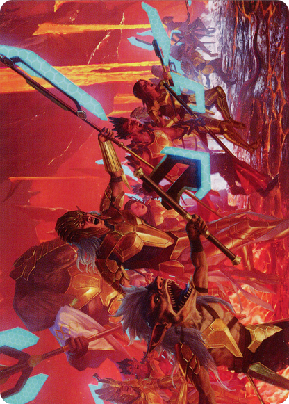 Roar of Resistance // Roar of Resistance (AONE-034) (Borderless) [Phyrexia: All Will Be One Art Series]