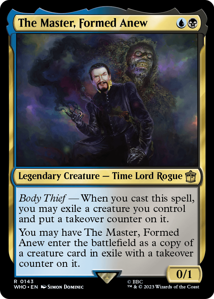 The Master, Formed Anew (WHO-143) [Doctor Who]