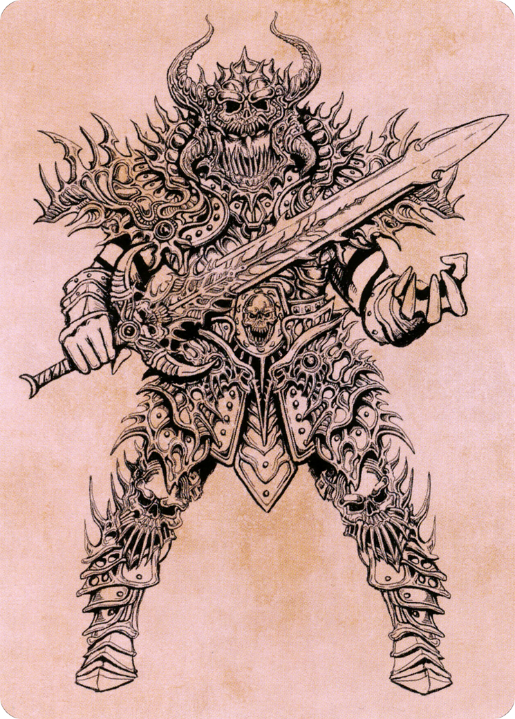 Sarevok, Deathbringer // Sarevok, Deathbringer (ACLB-050) (Borderless) [Battle for Baldur's Gate Art Series]