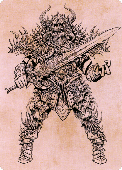 Sarevok, Deathbringer // Sarevok, Deathbringer (ACLB-050) (Borderless) [Battle for Baldur's Gate Art Series]