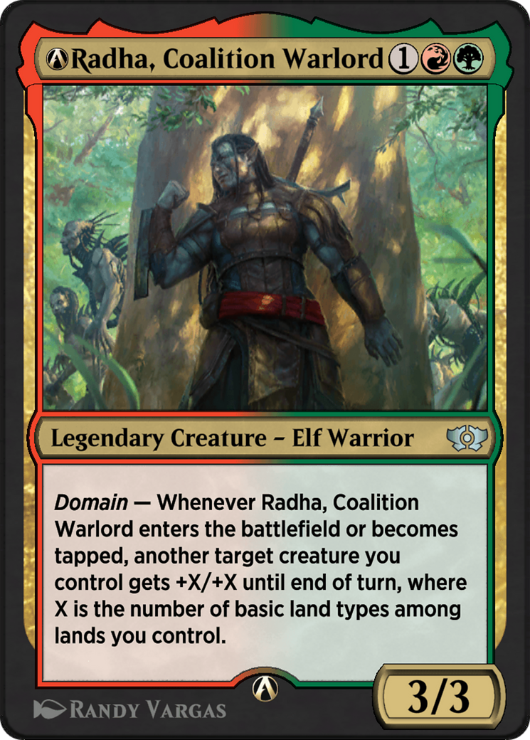 A-Radha, Coalition Warlord (MUL-A-120) [Multiverse Legends]
