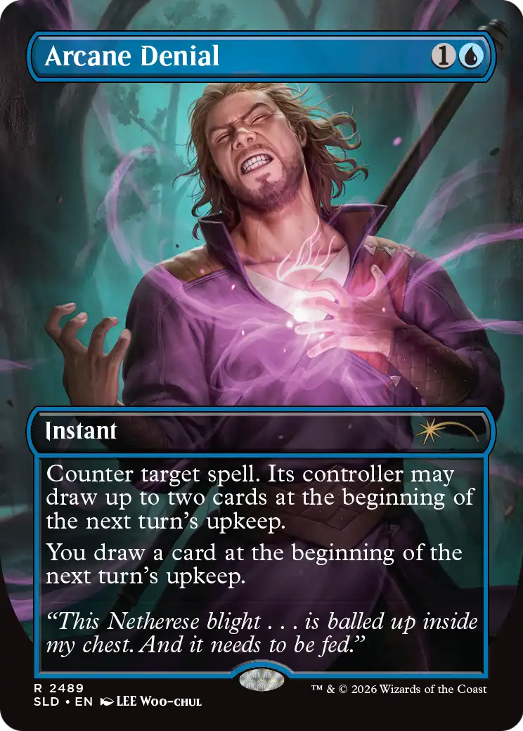 Arcane Denial (SLD-2489) (Borderless) [null]