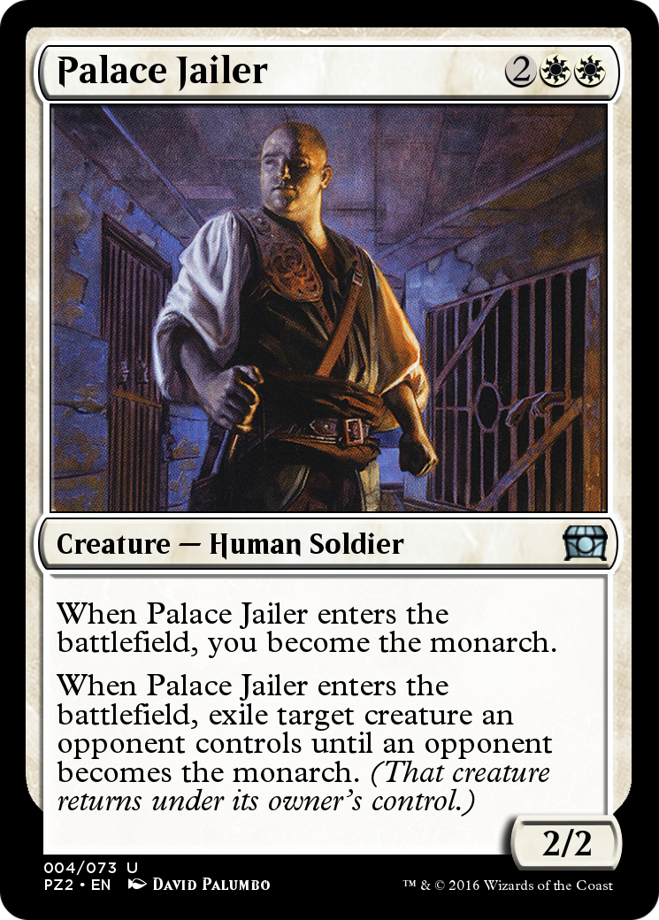 Palace Jailer (PZ2-004) [Treasure Chest] Foil