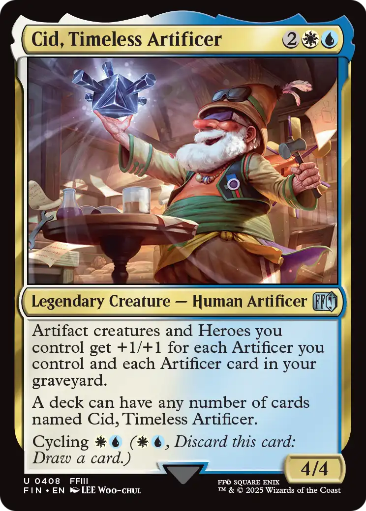 Cid, Timeless Artificer (0408) [FINAL FANTASY]