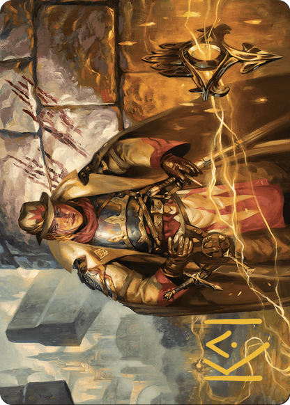 Tenth District Hero // Tenth District Hero (AMKM-004) (Borderless) [Murders at Karlov Manor Art Series]