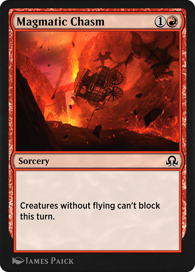 Magmatic Chasm (SIR-168) [Shadows over Innistrad Remastered]