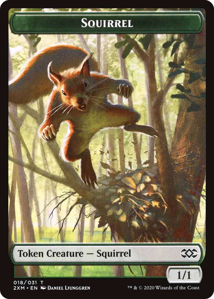 Squirrel (T2XM-018) [Double Masters Tokens]