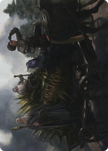 Grim Bounty // Grim Bounty (AAFR-072) (Borderless) [Adventures in the Forgotten Realms Art Series]