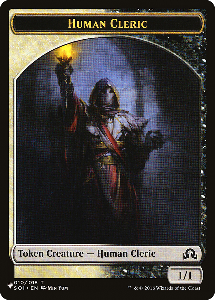 Human Cleric (PLST-TSOI-10) [The List]