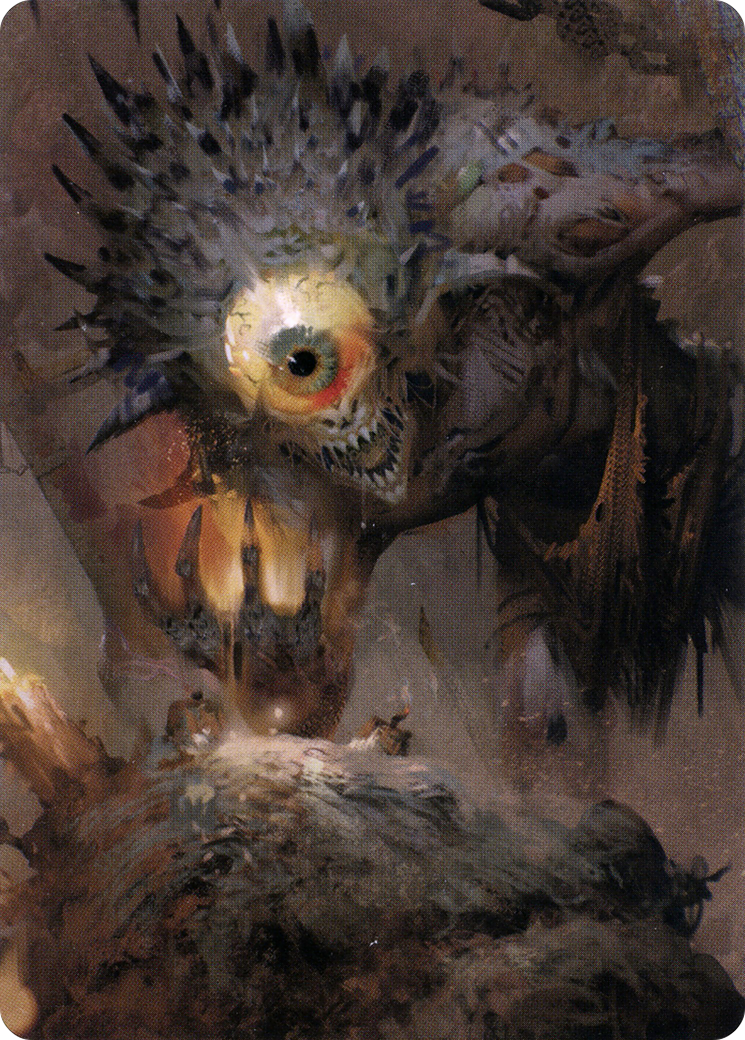 Nothic // Nothic (ACLB-025) (Borderless) [Battle for Baldur's Gate Art Series] Foil