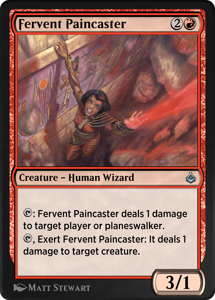 Fervent Paincaster (AKR-153) [Amonkhet Remastered]