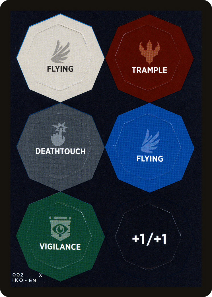 Punchcard // Punchcard (TIKO-014) [Ikoria: Lair of Behemoths Tokens]