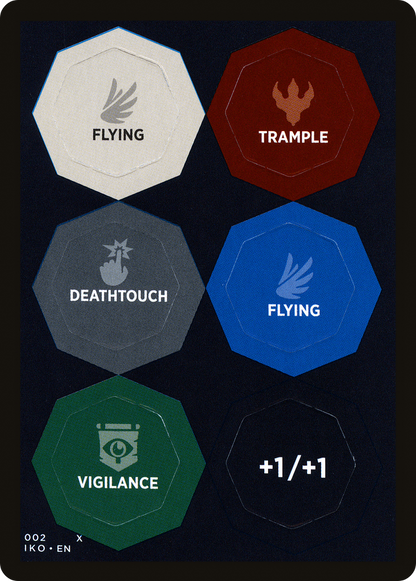 Punchcard // Punchcard (TIKO-014) [Ikoria: Lair of Behemoths Tokens]