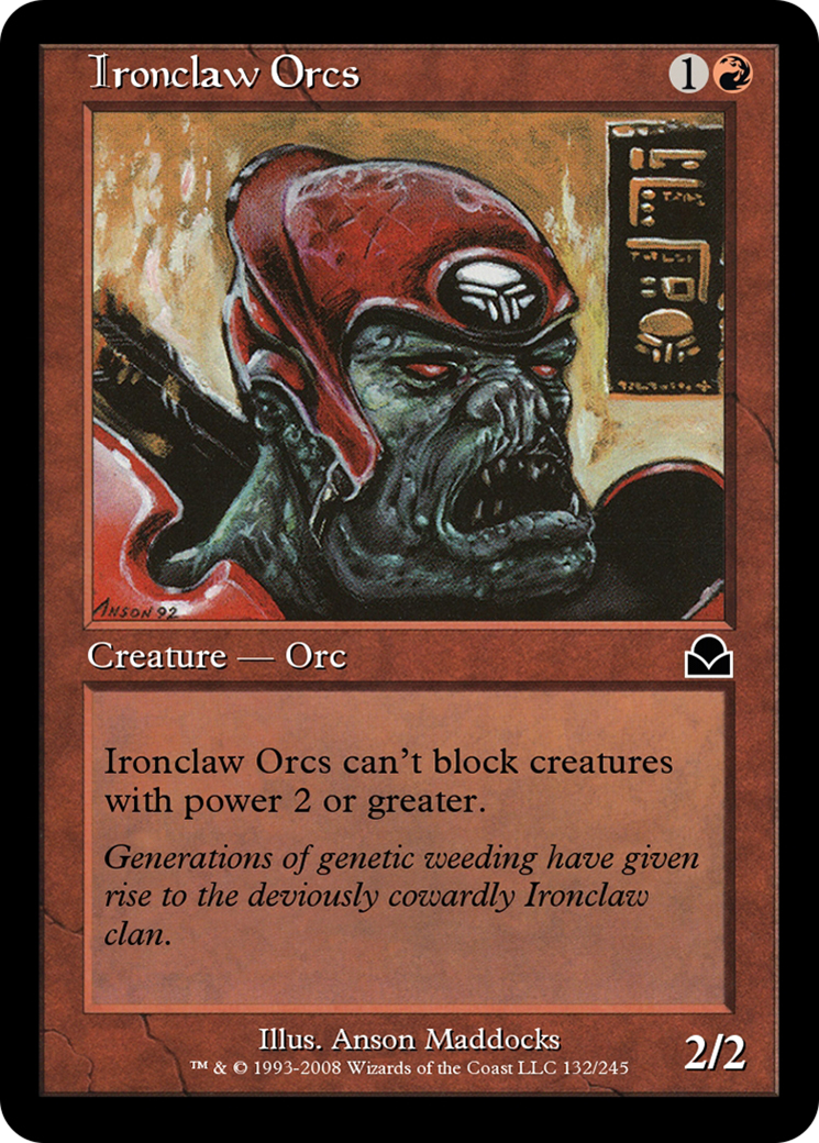 Ironclaw Orcs (ME2-132) [Masters Edition II]