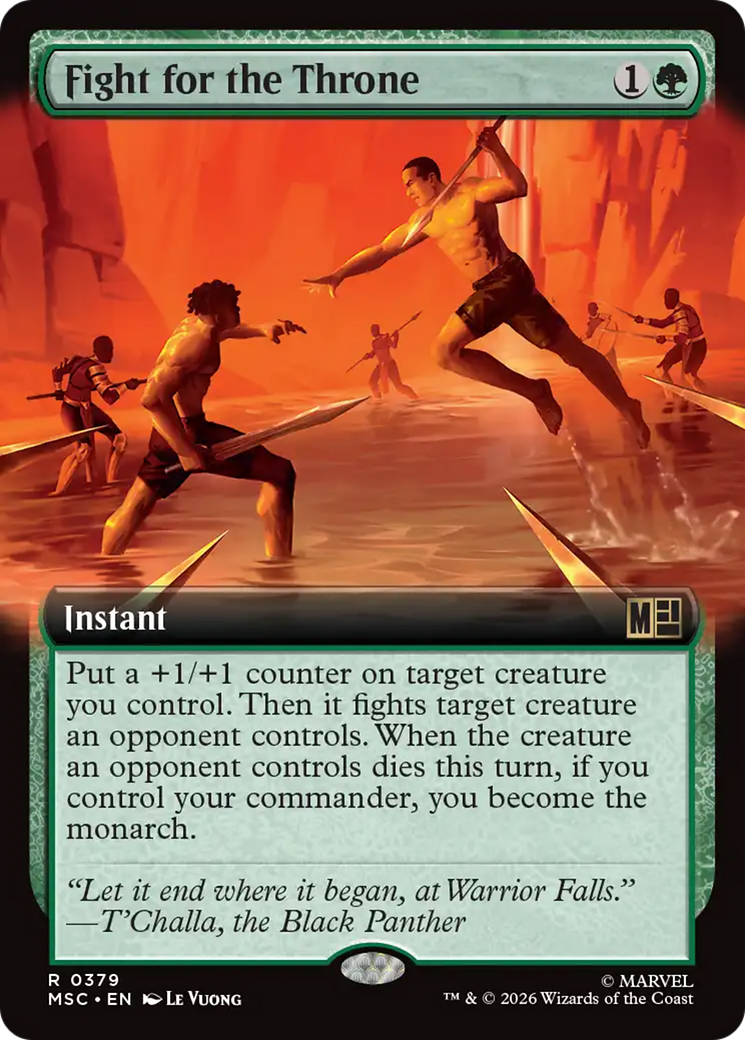Fight for the Throne (Extended Art) [Marvel Super Heroes Commander]