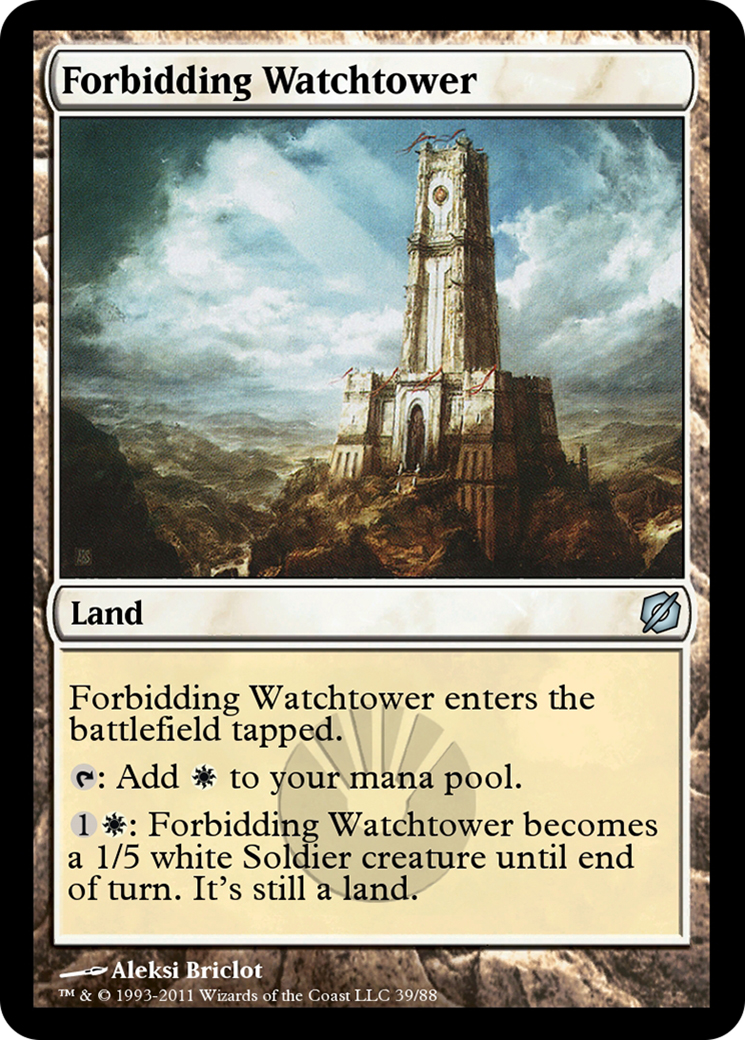 Forbidding Watchtower (TD2-039) [Duel Decks: Mirrodin Pure vs. New Phyrexia]