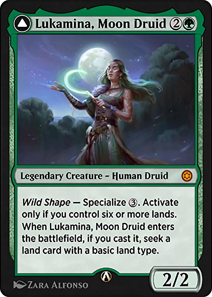 Lukamina, Moon Druid (HBG-017) [Alchemy Horizons: Baldur's Gate]