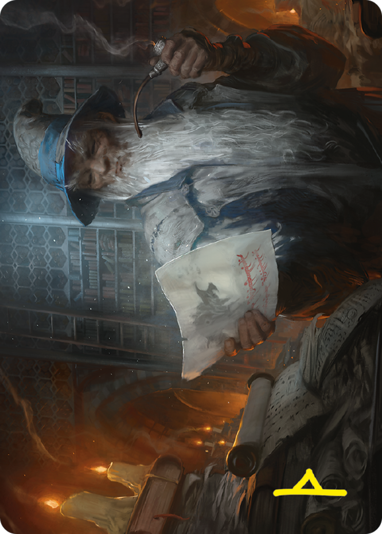 Learn from the Past // Learn from the Past (ALTR-070) (Borderless) [Tales of Middle-earth Art Series] Foil