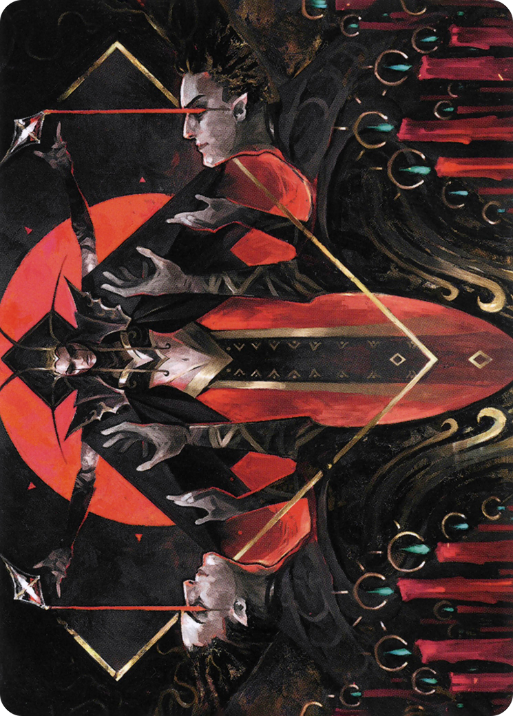 Gift of Fangs // Gift of Fangs (AVOW-034) (Borderless) [Crimson Vow Art Series] Foil