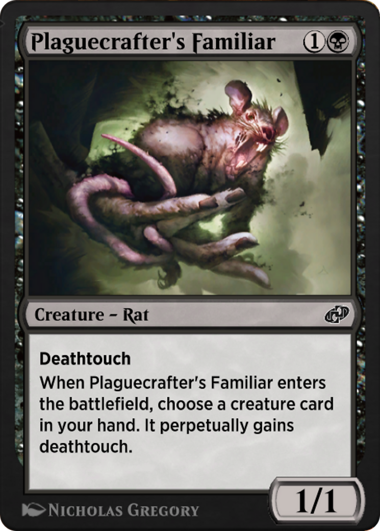 Plaguecrafter's Familiar (J21-018) [Jumpstart: Historic Horizons]