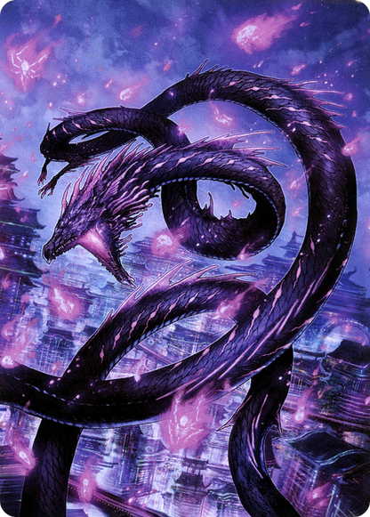 Junji, the Midnight Sky // Junji, the Midnight Sky (ANEO-058) (Borderless) [Neon Dynasty Art Series] Foil
