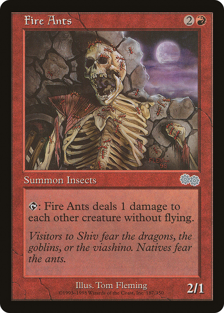 Fire Ants (USG-187) [Urza's Saga]