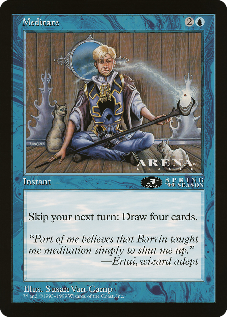Meditate (OLEP-076) [Oversized League Prizes]