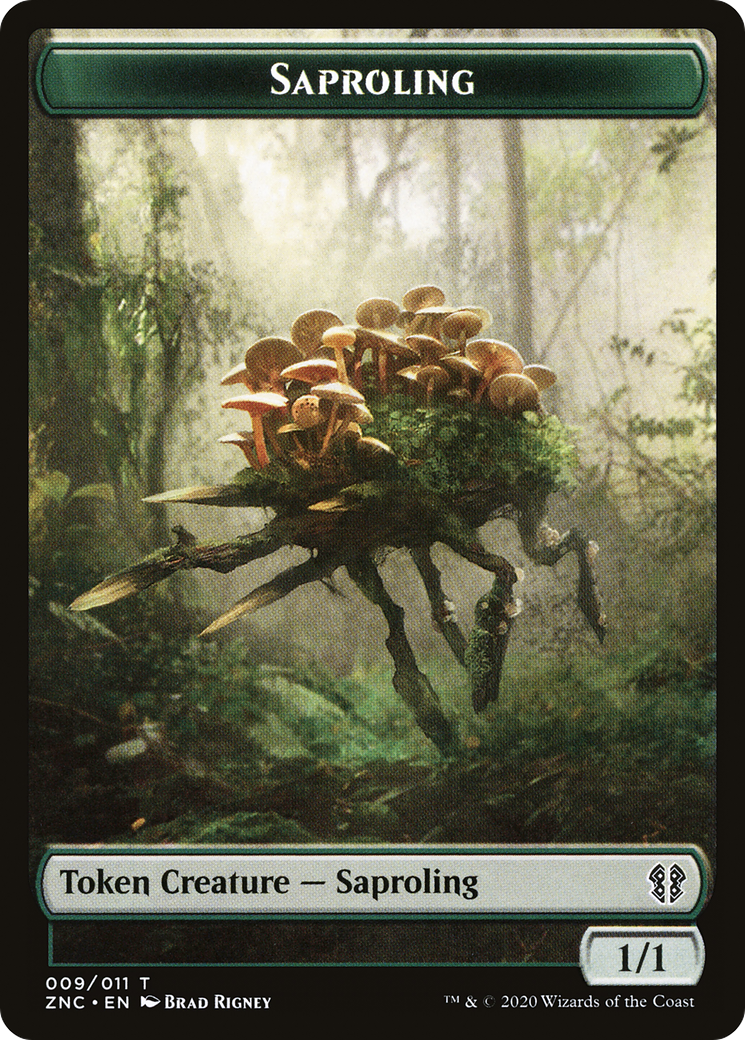 Saproling (TZNC-009) [Zendikar Rising Commander Tokens]