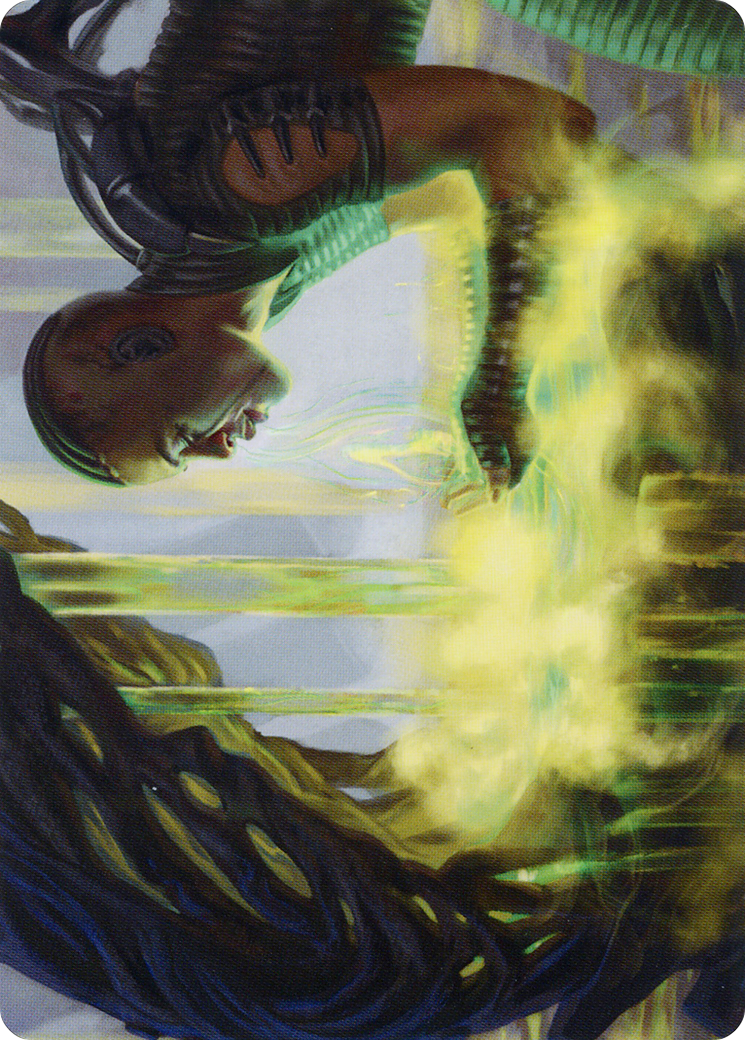 Necrogen Communion // Necrogen Communion (AONE-021) (Borderless) [Phyrexia: All Will Be One Art Series] Foil