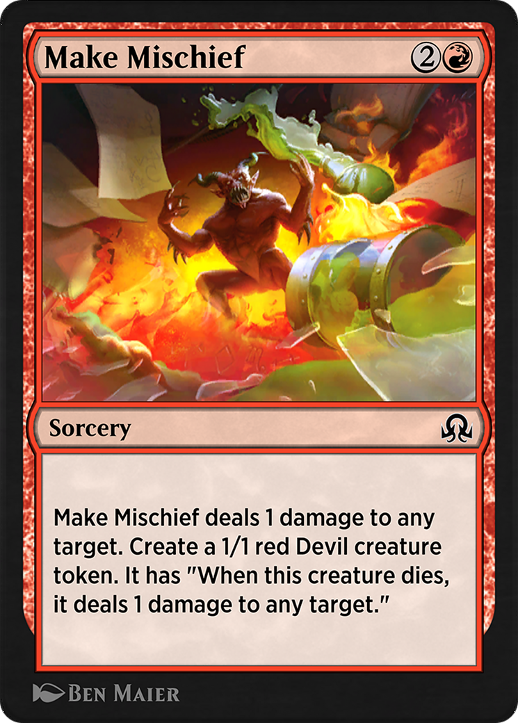 Make Mischief (SIR-169) [Shadows over Innistrad Remastered]