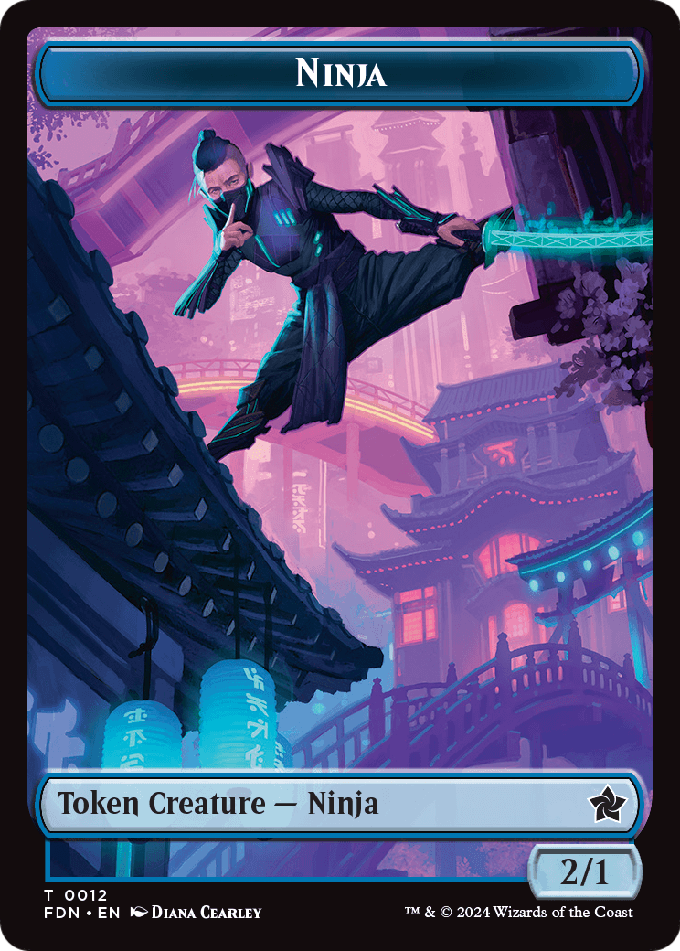 Ninja (TFDN-012) [Foundations Tokens]