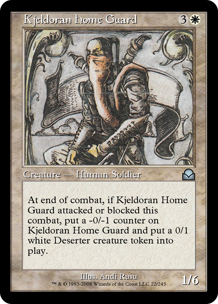 Kjeldoran Home Guard (ME2-022) [Masters Edition II] Foil