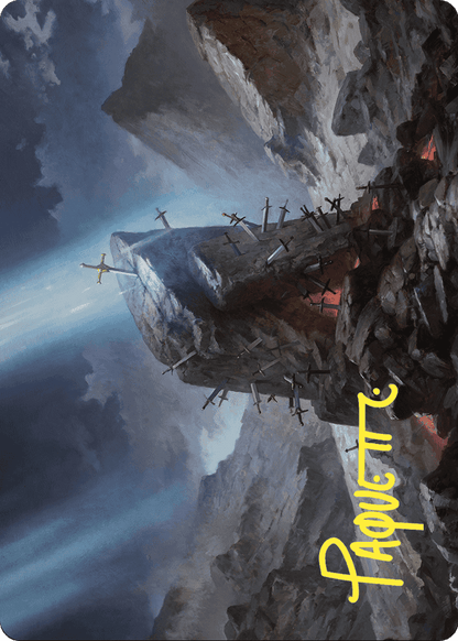 The Irencrag // The Irencrag (AWOE-044) (Borderless) [Wilds of Eldraine Art Series]