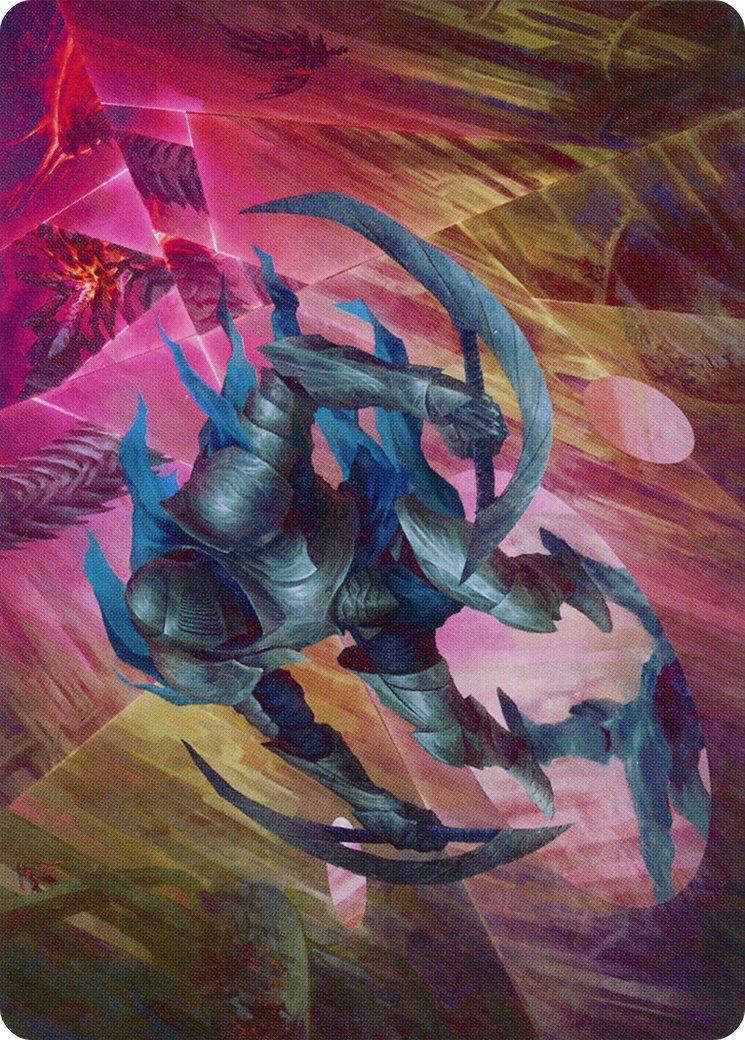 Xerex Strobe-Knight // Xerex Strobe-Knight (AMOM-020) (Borderless) [March of the Machine Art Series] Foil