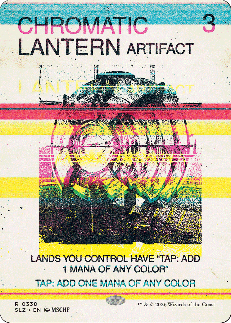 Chromatic Lantern (0338) [Secret Lair x MSCHF: The Zeta Set]