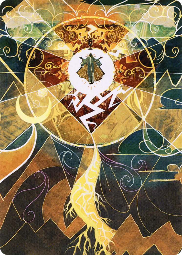 Lightning Bolt // Lightning Bolt (ASTX-076) (Borderless) [Strixhaven Art Series] Foil