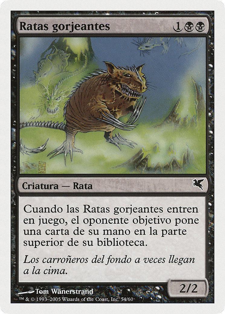 Chittering Rats (Spanish) - "Ratas gorjeantes" (PSAL-A54) [Salvat 2005]