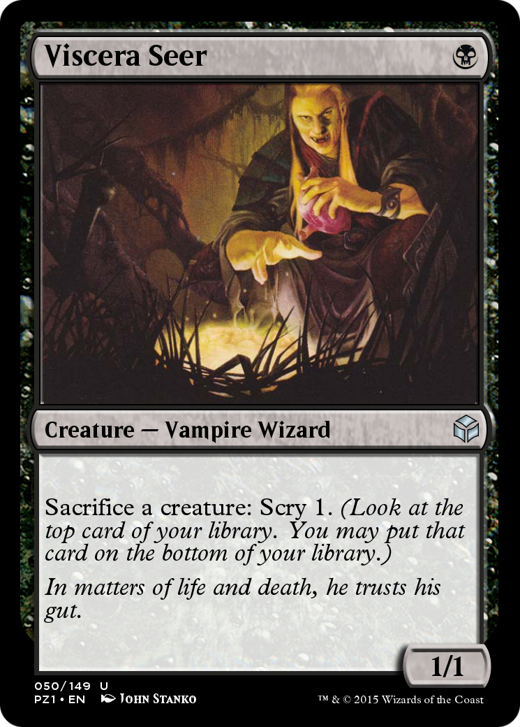 Viscera Seer (PZ1-050) [Legendary Cube Prize Pack] Foil