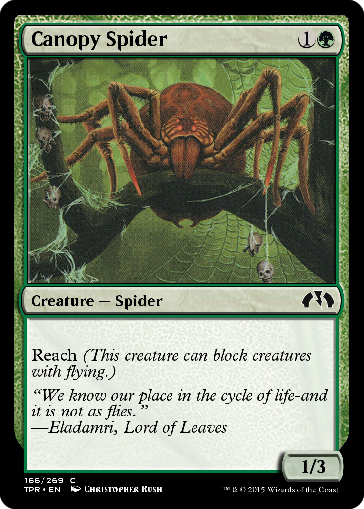 Canopy Spider (TPR-166) [Tempest Remastered] Foil