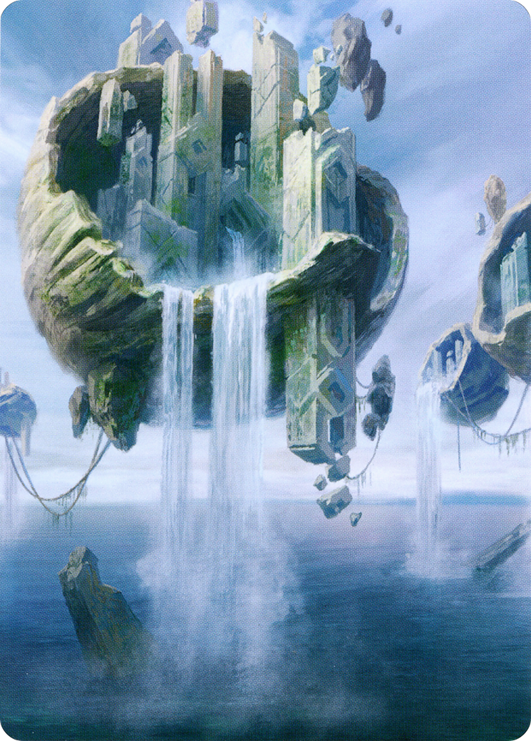 Island // Island (AZNR-011) (Borderless) [Zendikar Rising Art Series]