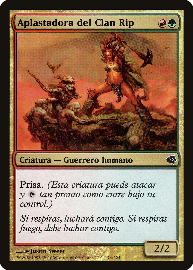 Rip-Clan Crasher (Spanish) - "Aplastadora del Clan Rip" (PS11-174) [Salvat 2011]