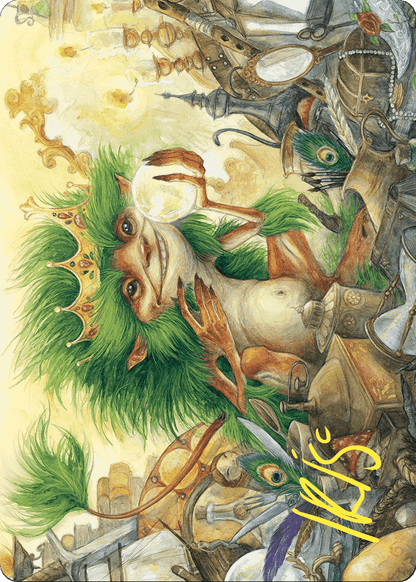 Knickknack Ouphe // Knickknack Ouphe (AWOE-050) (Borderless) [Wilds of Eldraine Art Series] Foil