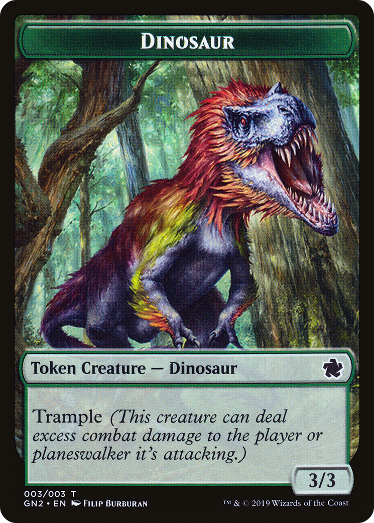 Dinosaur (TGN2-003) [Game Night 2019 Tokens]