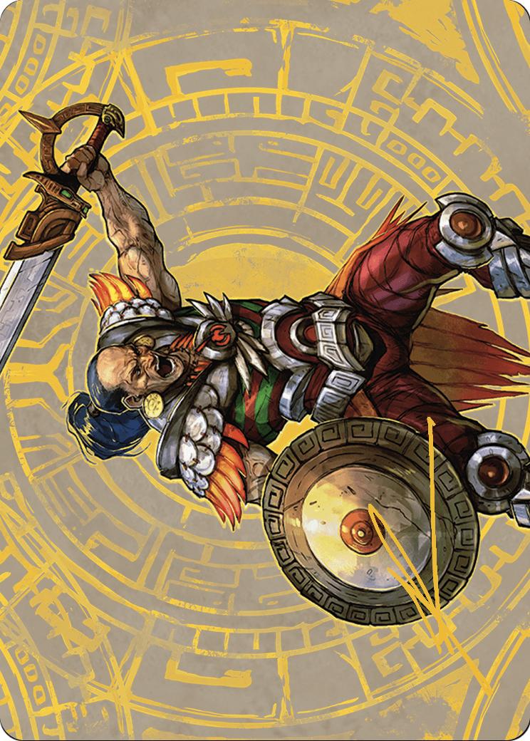 Inti, Seneschal of the Sun // Inti, Seneschal of the Sun (ALCI-047) (Borderless) [The Lost Caverns of Ixalan Art Series]