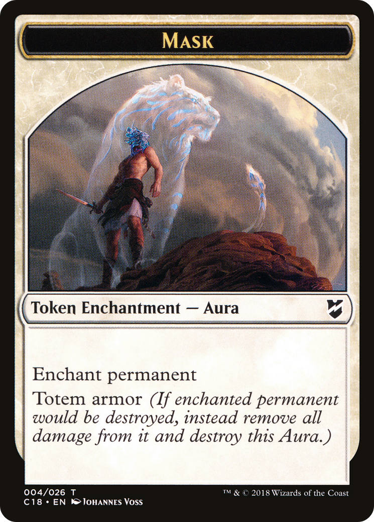 Mask (TC18-004) [Commander 2018 Tokens]