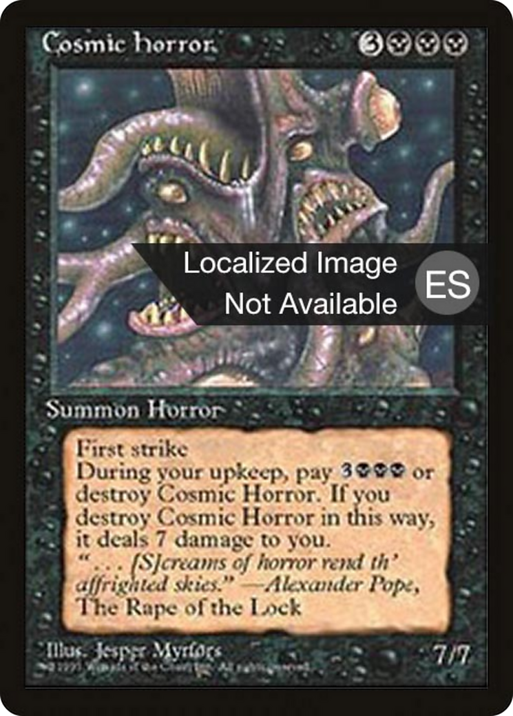 Cosmic Horror (4BB-126) [Fourth Edition Foreign Black Border]