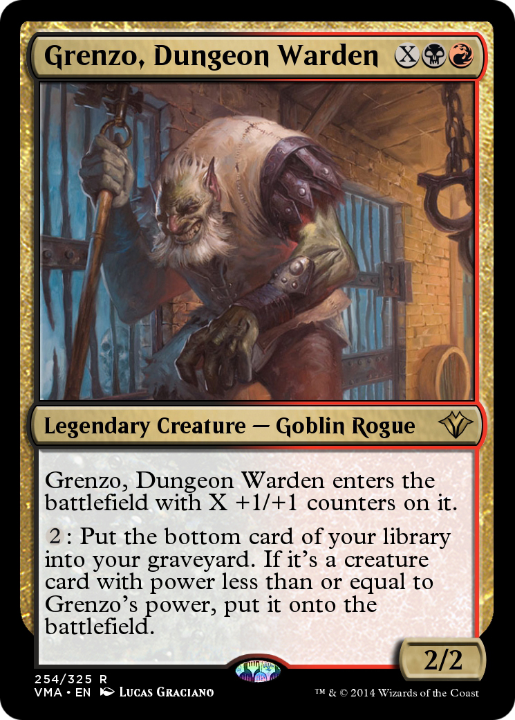 Grenzo, Dungeon Warden (VMA-254) [Vintage Masters]