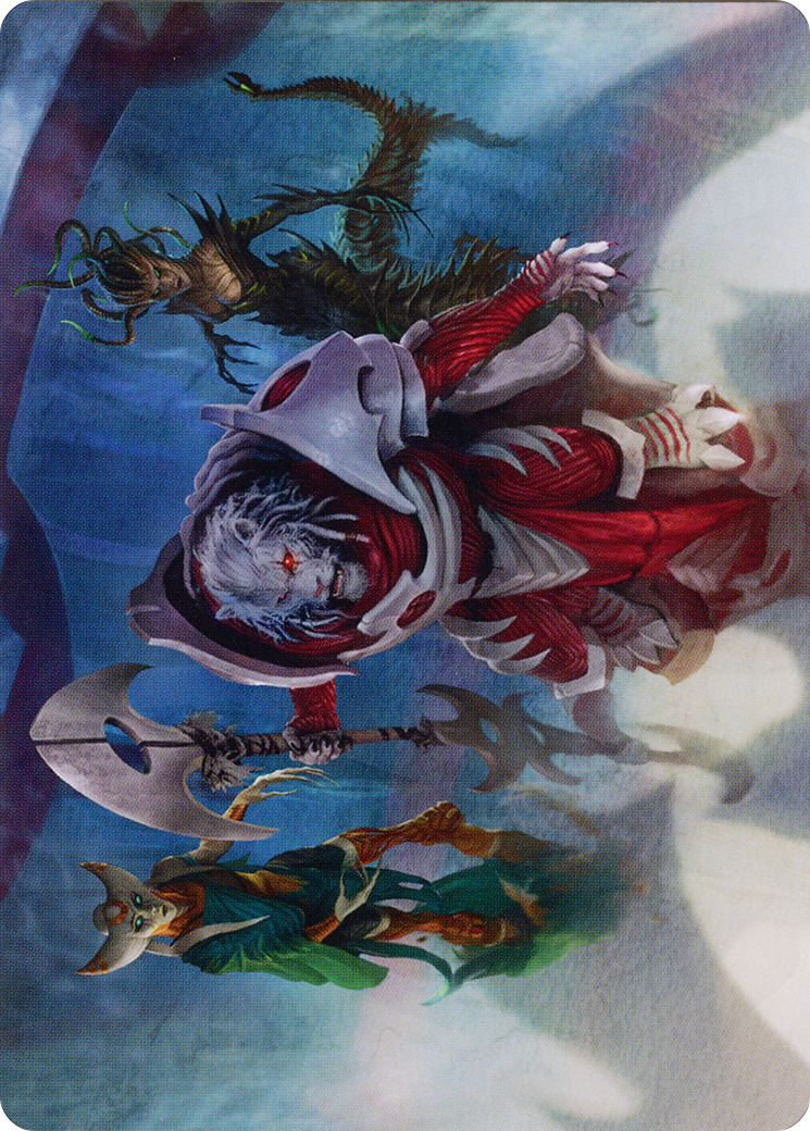 Norn's Decree // Norn's Decree (AONE-006) (Borderless) [Phyrexia: All Will Be One Art Series]